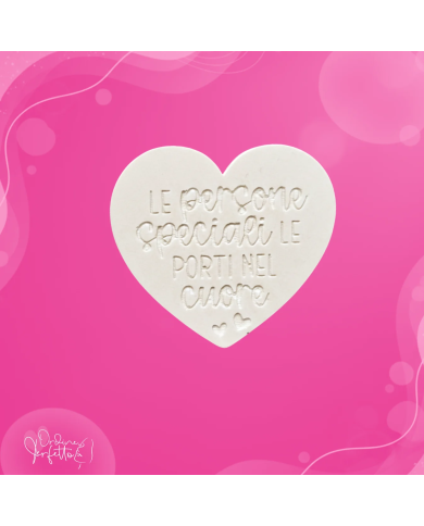 Gessetti Profumati -Cuore con scritta