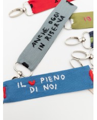 PORTACHIAVI RICAMATO A MANO - FILISSIMO