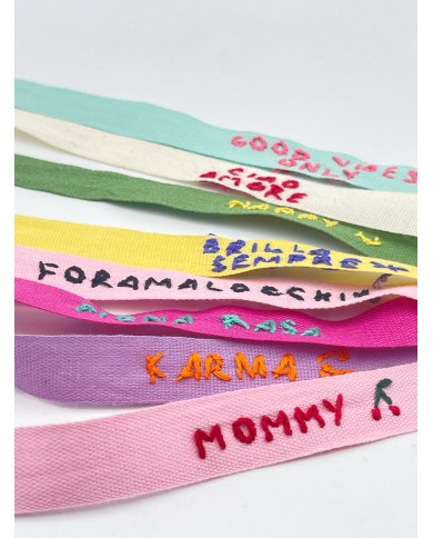 Braccialetto Ricamato Personalizzabile – Filissimo