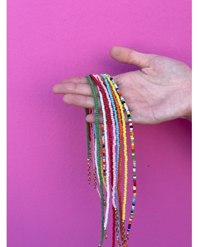 Collana Colorata in Resina