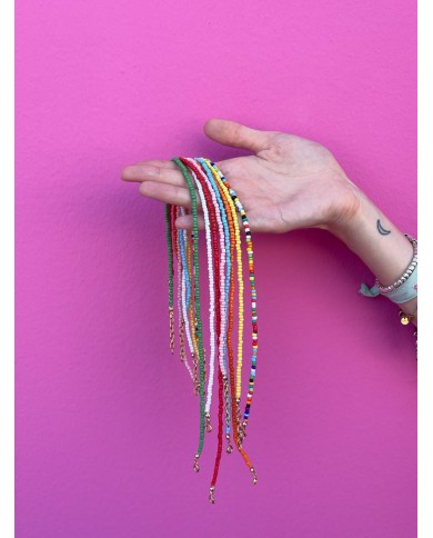 Collana Colorata in Resina