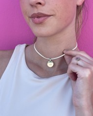 Medaglia Personalizzabile Incisa a Mano - tonda piccola 1,5 cm