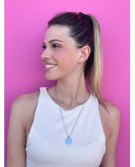 Medaglia Personalizzabile Incisa a Mano -  tonda grande 2 cm