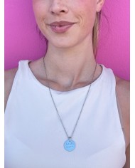 Medaglia Personalizzabile Incisa a Mano -  tonda grande 2 cm