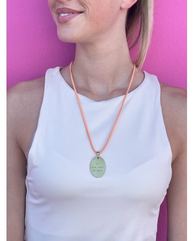 Medaglia Personalizzabile Incisa a Mano -  ovale grande 3,5cm