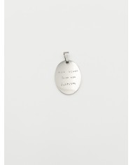 Medaglia Personalizzabile Incisa a Mano -  ovale grande 3,5cm