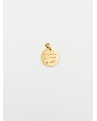 Medaglia Personalizzabile Incisa a Mano -  tonda grande 2 cm