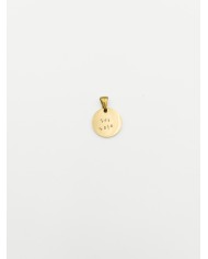 Medaglia Personalizzabile Incisa a Mano - tonda piccola 1,5 cm