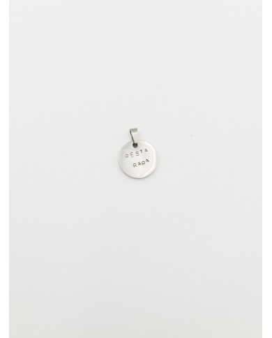 Medaglia Personalizzabile Incisa a Mano - tonda piccola 1,5 cm