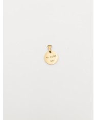Medaglia Personalizzabile Incisa a Mano - tonda piccola 1,5 cm