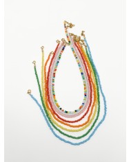 Collana Colorata in Resina