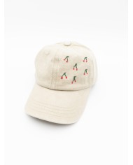 Baseball Cap Ricamato CILIEGIE – Filissimo